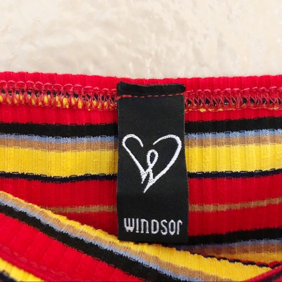 WINDSOR | Striped Tube Top - Picture 3 of 4